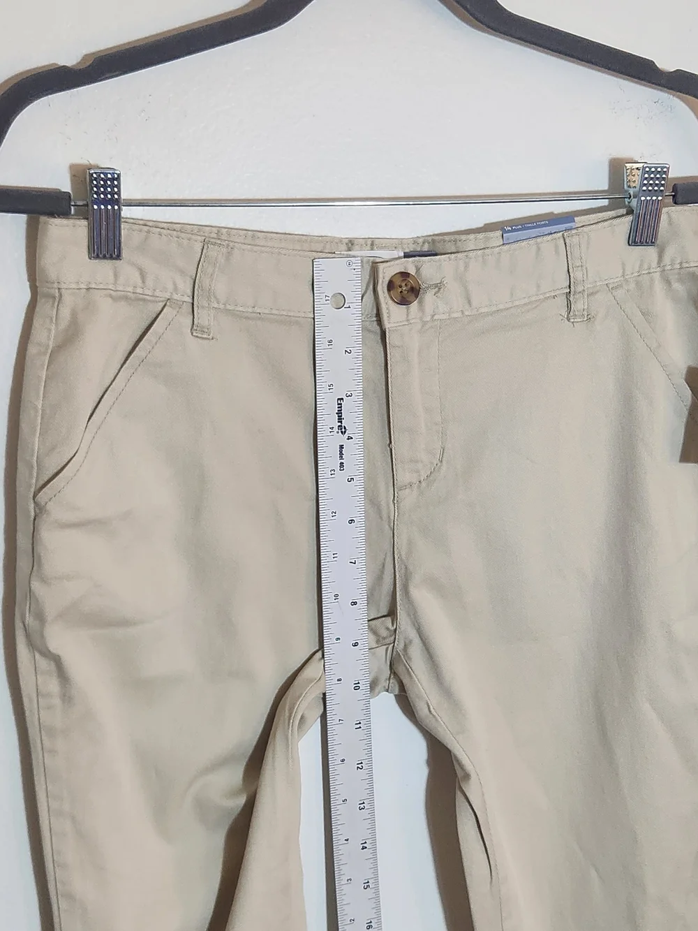 Old Navy Light Khaki Skinny Pants with Adjustable Waist Size 14 Plus NWT